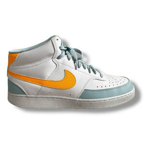 Nike Court Vision Mid Next Nature White Ocean Bliss Men's Size 11